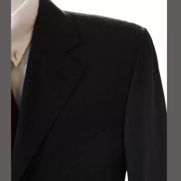 ⏸️HOLD⏸️ CANALI CHARCOAL GRAY 100% WOOL BLAZER SIZE 50 - Picture 1 of 8